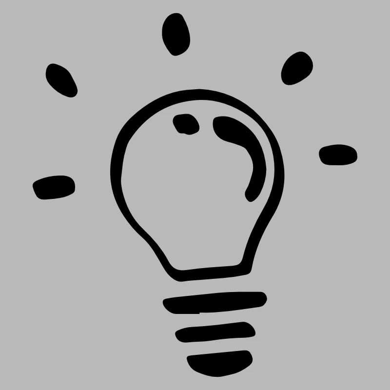 Einzelne Glühbirne / single light bulb