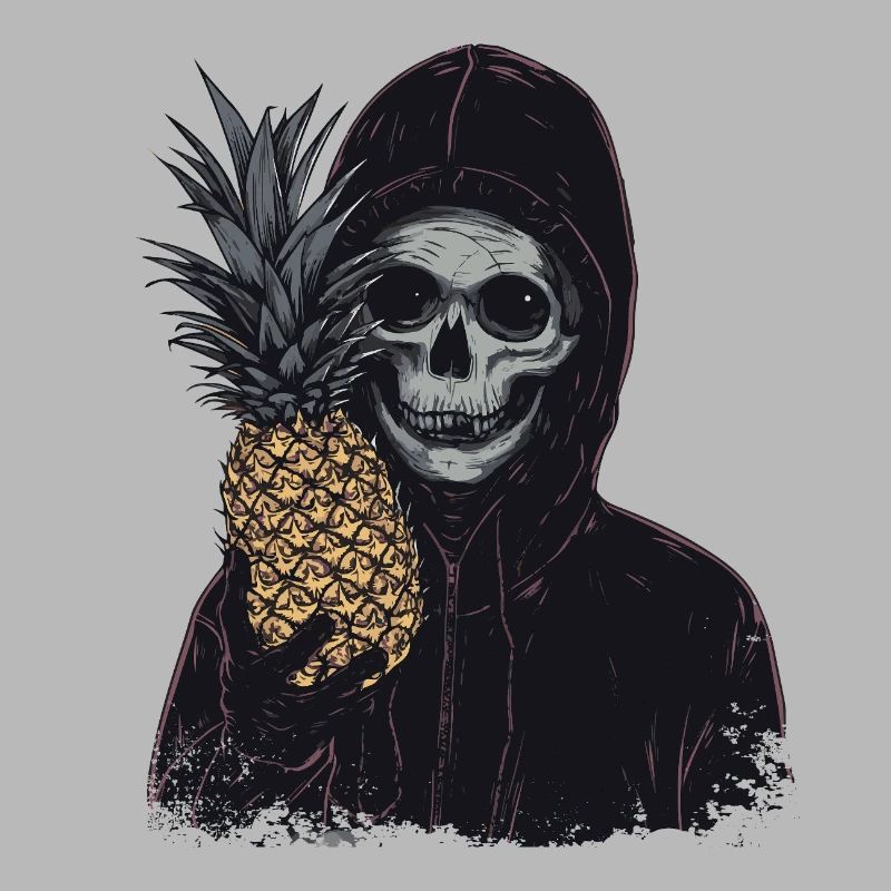 Pineapple Horror Skull