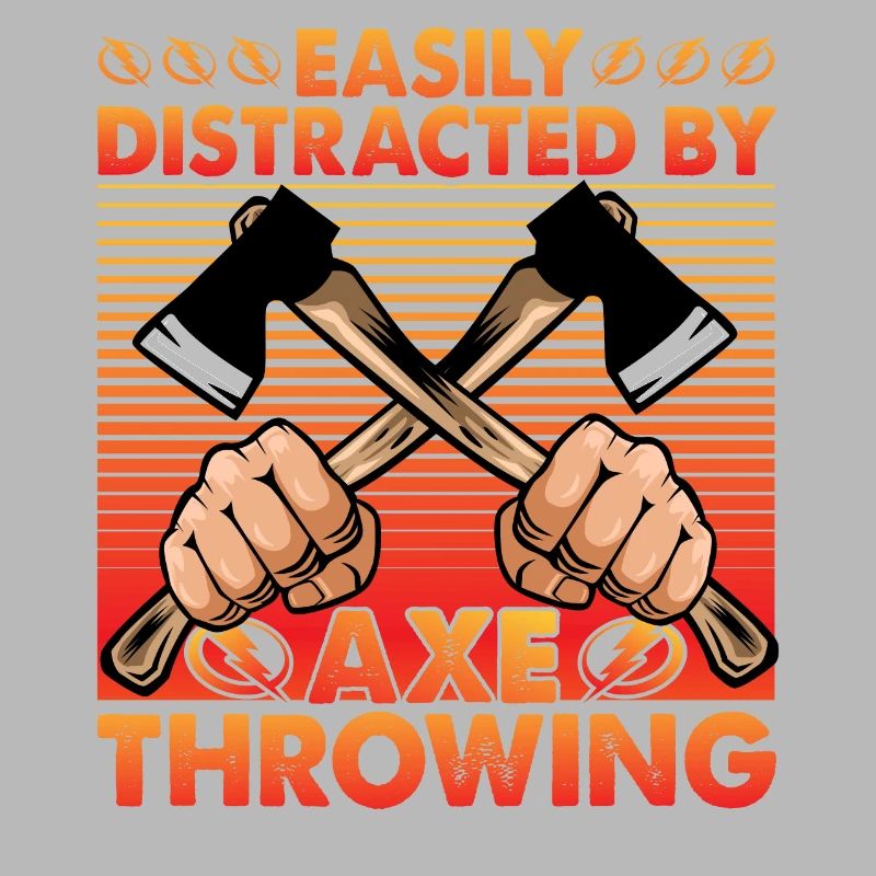 Easily Distracted by Axe Throwing