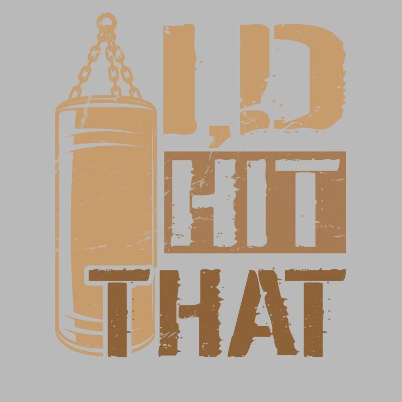 J’avais frappé cette boxe