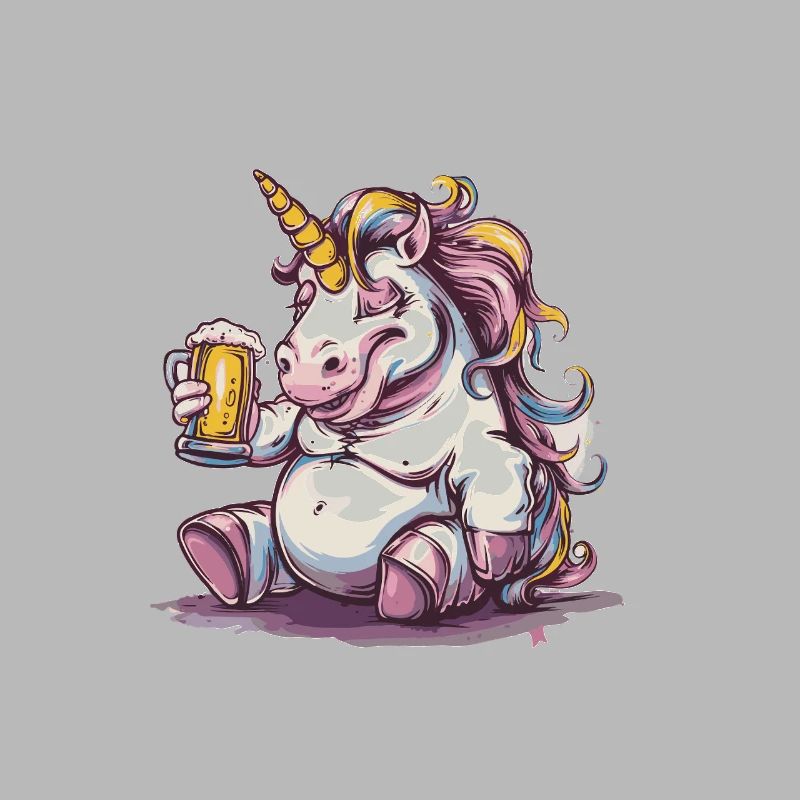 Einhorn Bier Lustig
