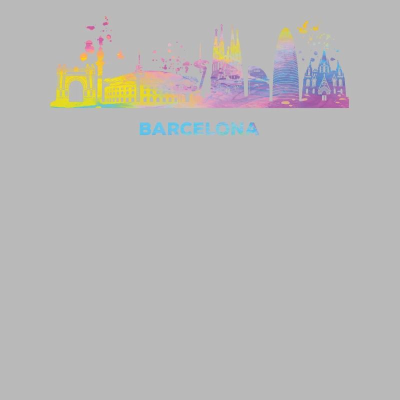 Barcelonische Skyline Barcelone