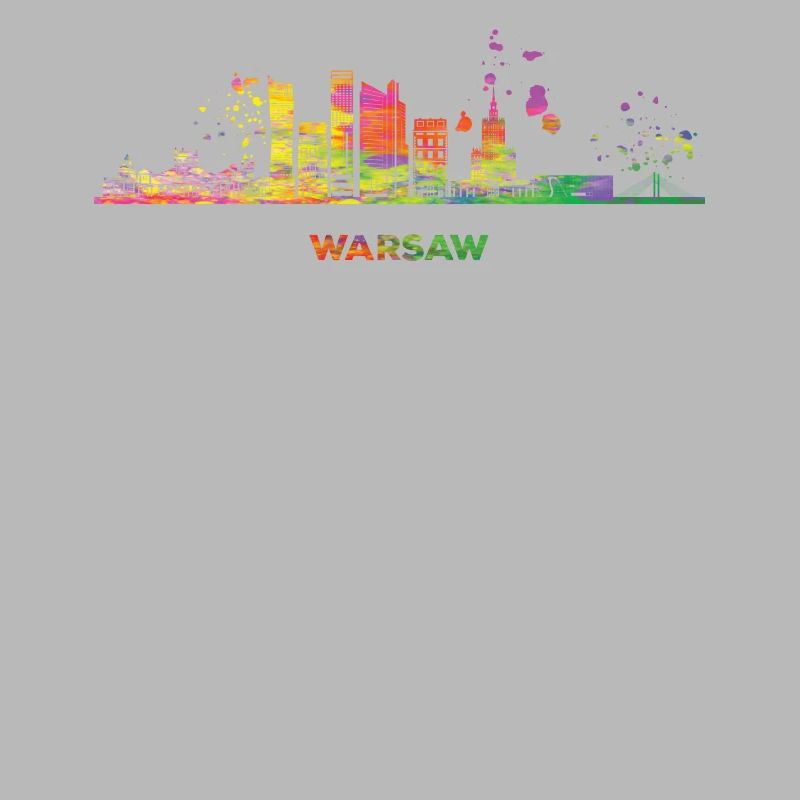 Varsovie Skyline Varsovie