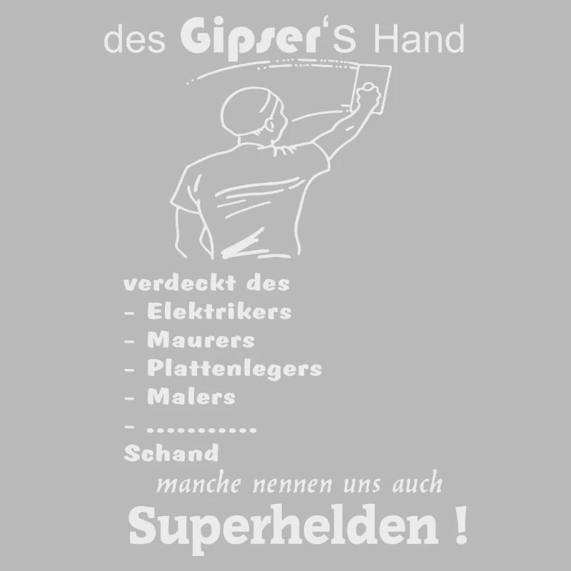 Beruf Gipser lustig