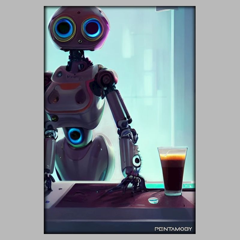 Robot Coffee Future Science Machine