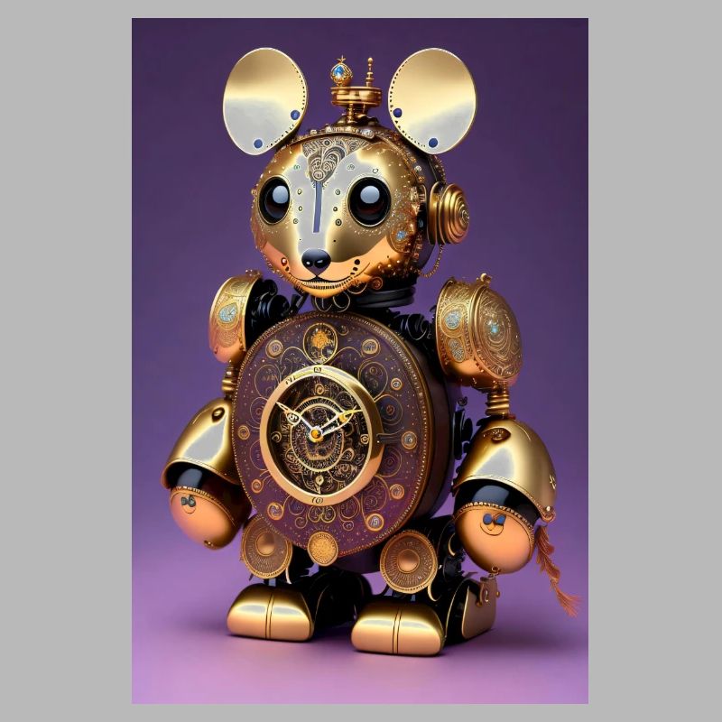 Mignon Clockwork Bébé Kangourou Android