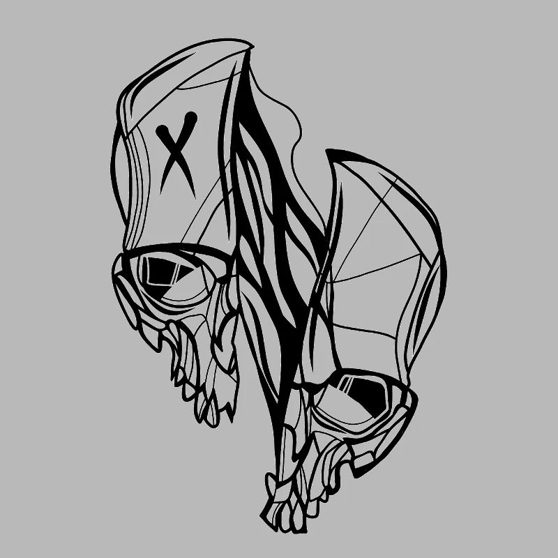 Split Skull // Illustration
