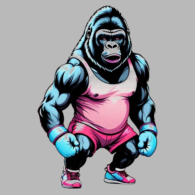 Gorilla Boxer Boxen