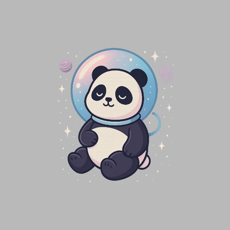 Panda Cosmique Rêveur de l’Espace