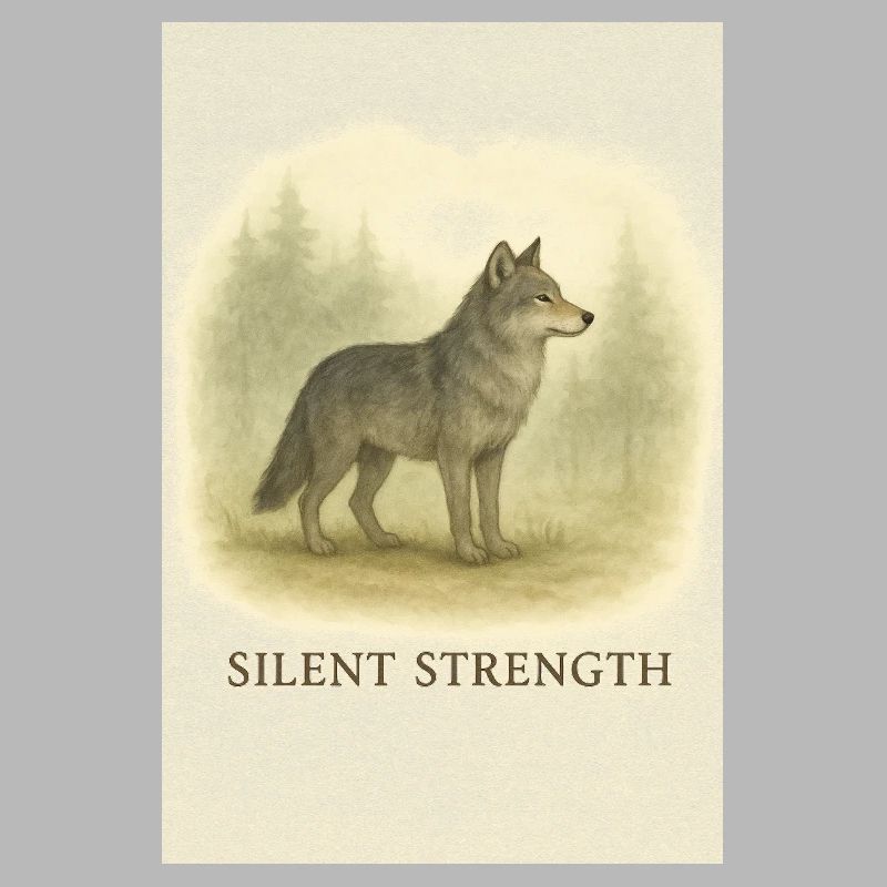Loup de la Force silencieuse