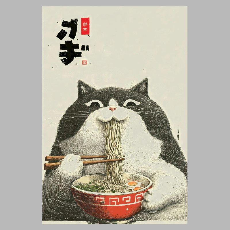 Neko-Ramen-Katzenschlürf