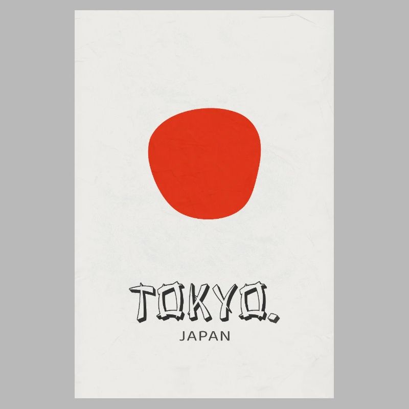 Affiche Tokyo – Déclaration de design moderne