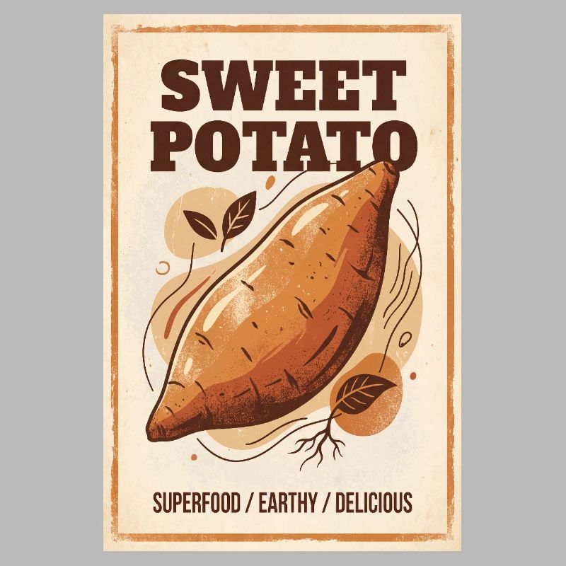 Impression de Superaliment de Patate Douce