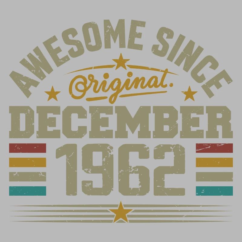 Dezember 1962 - Dezember 1962 Geburtstagsgeschenk