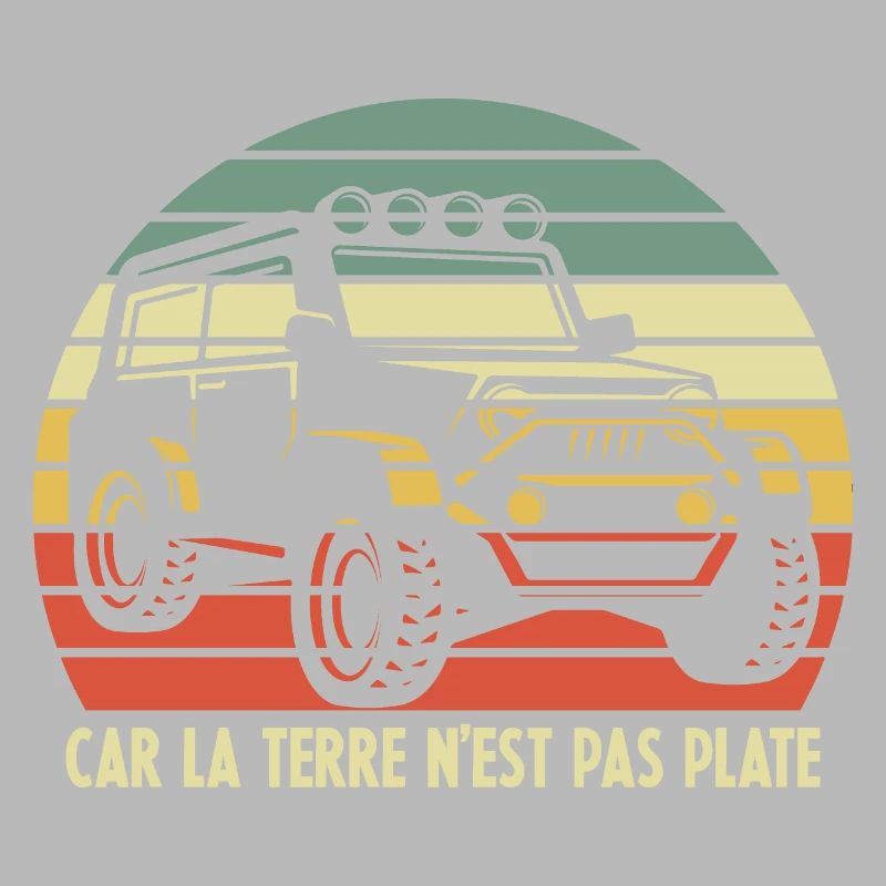 4x4 Rétro Coucher de soleil