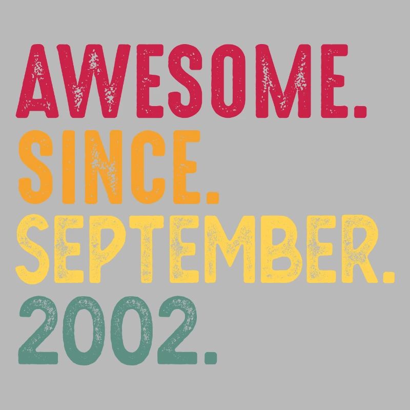 September 2002 - 20. Geburtstag Geschenk. Awesome.
