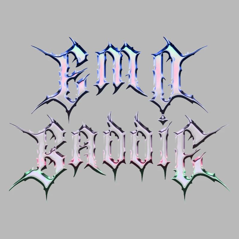 Emo Baddie ! Esthétique Emo Goth