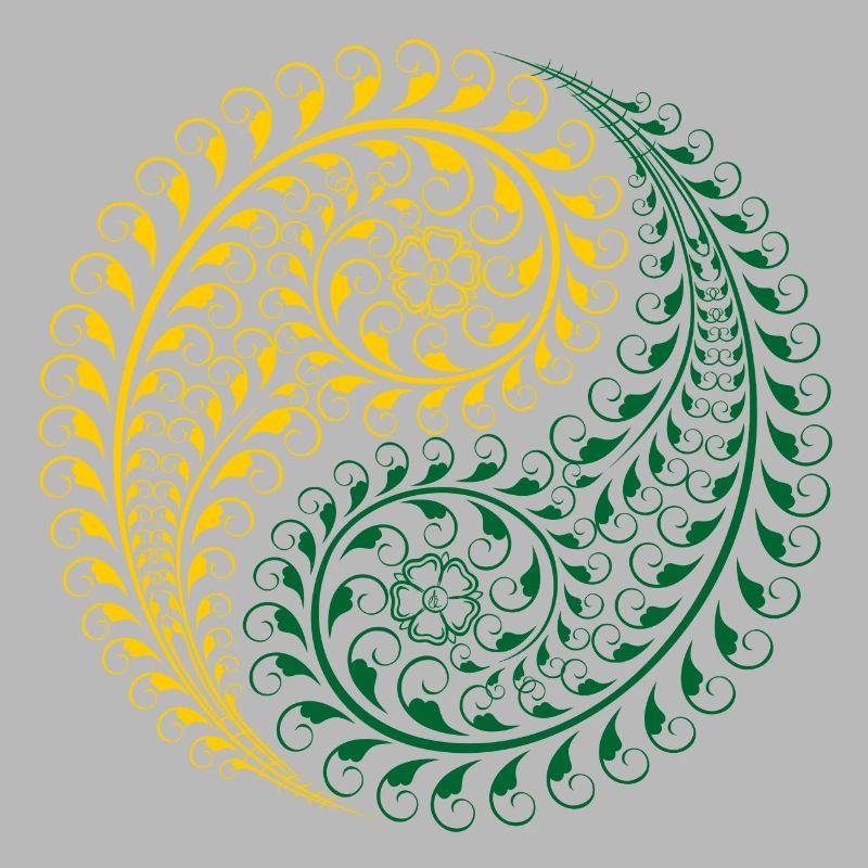 Jing Jang Jaune Vert