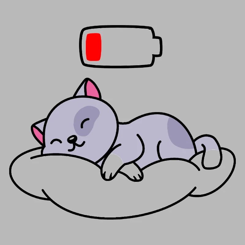 Chat Dormir mignon