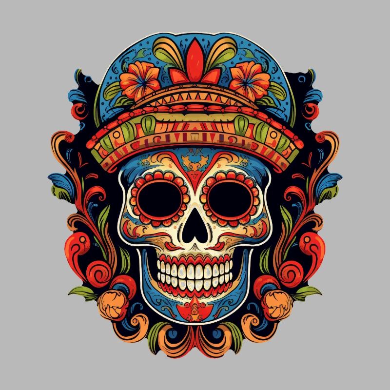 Cinco de Mayo Skull
