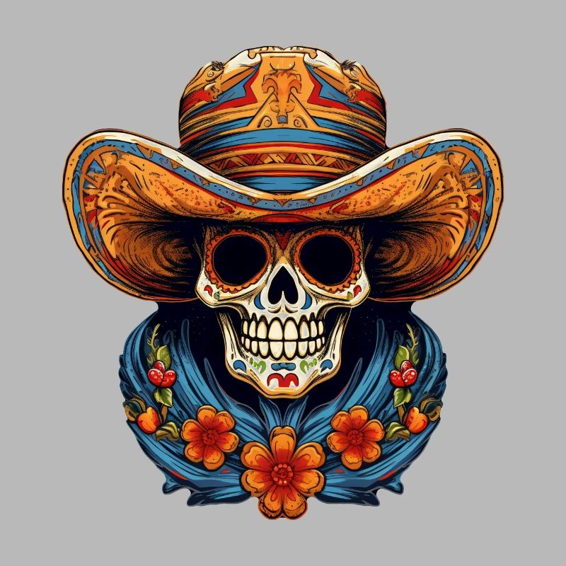 Cinco de Mayo Skull