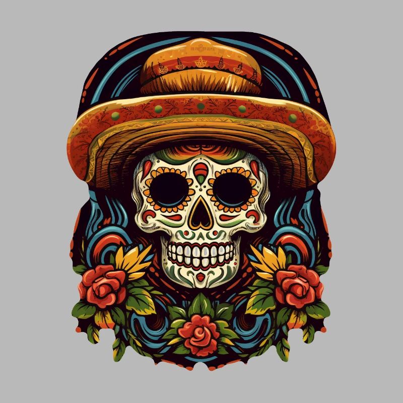 Cinco de Mayo Skull