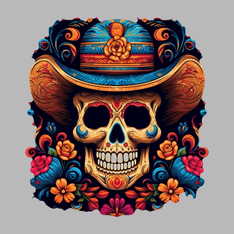Cinco de Mayo Skull