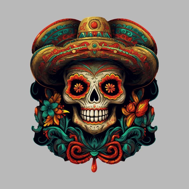 Cinco de Mayo Skull