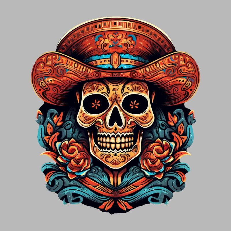 Cinco de Mayo Skull
