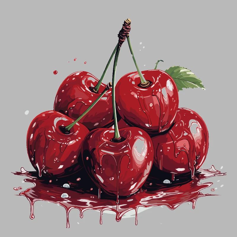 Kirsche - Illustration