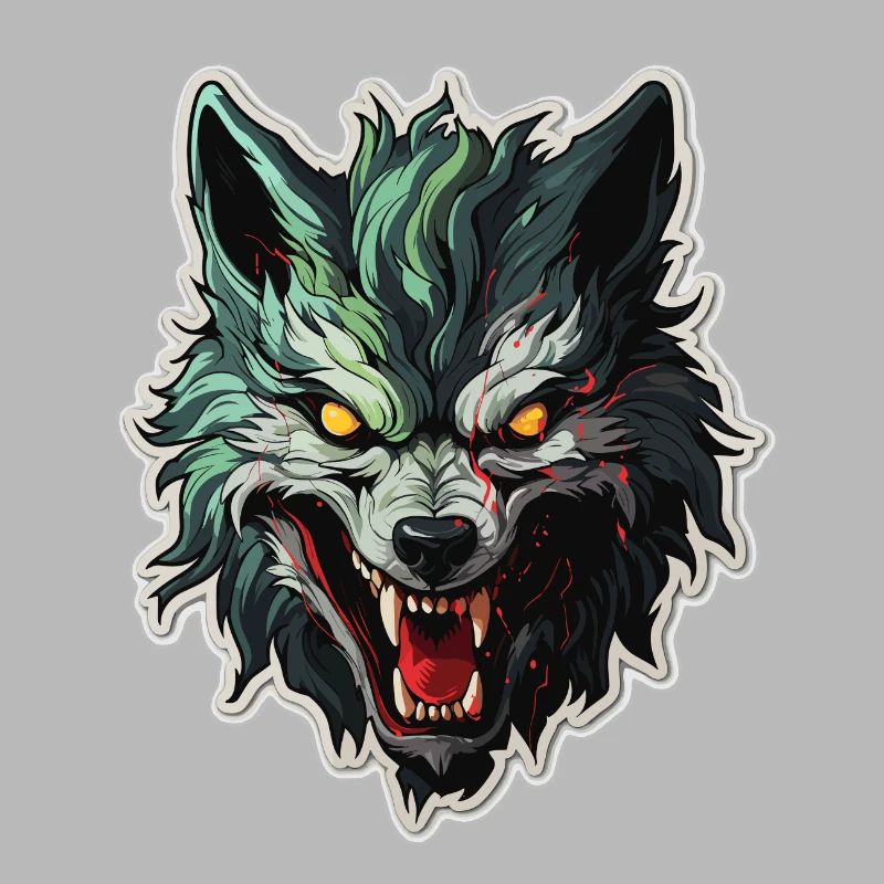 Wolf - Illustration