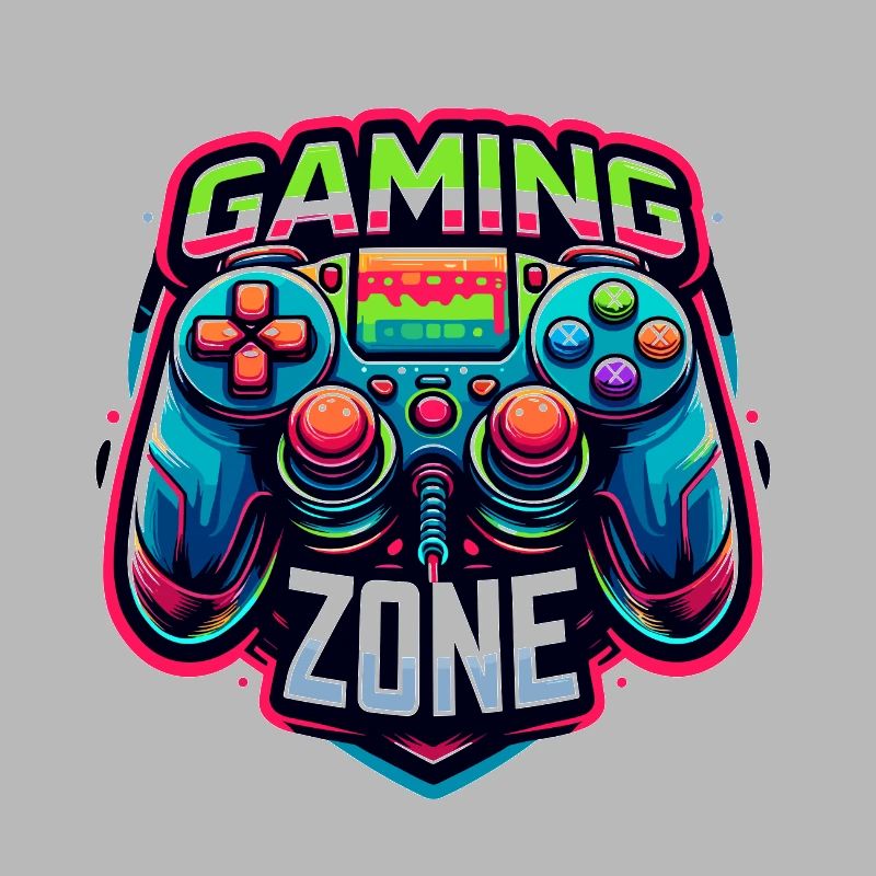 Gaming Zone - Controller Illustration