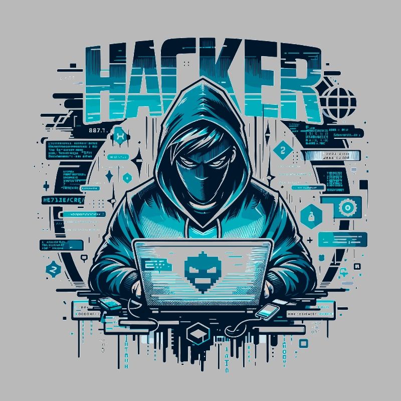 Hacker - Illustration