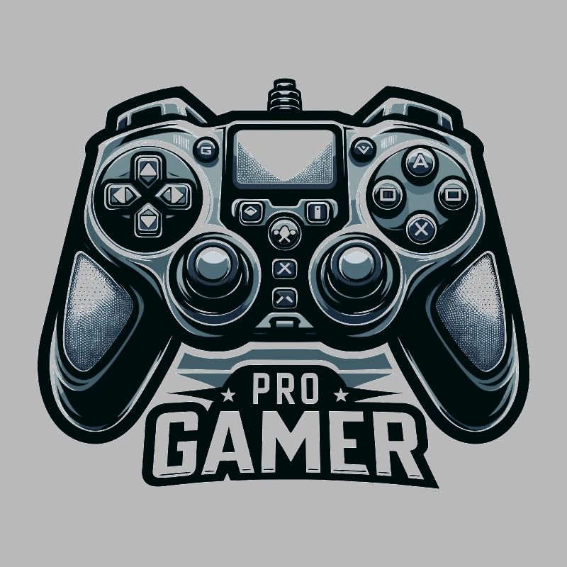 Pro Gamer - Controller Illustration