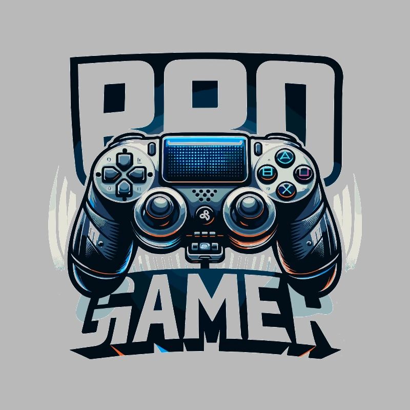 Pro Gamer - Controller Illustration