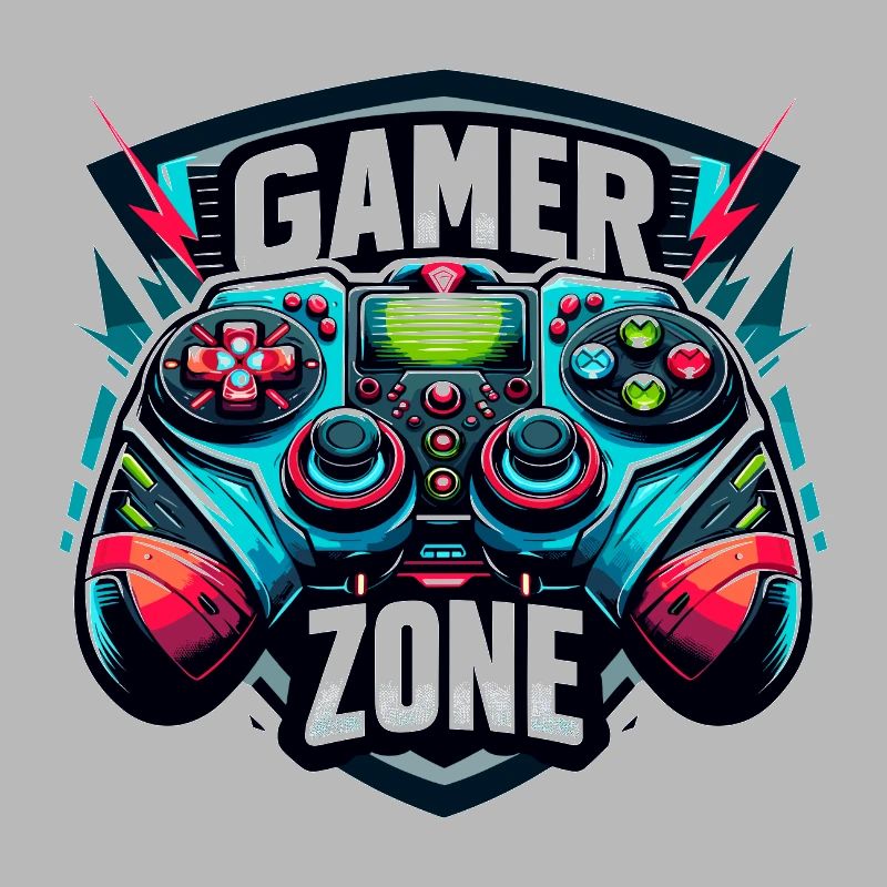 Gamer Zone - Controller Illustration