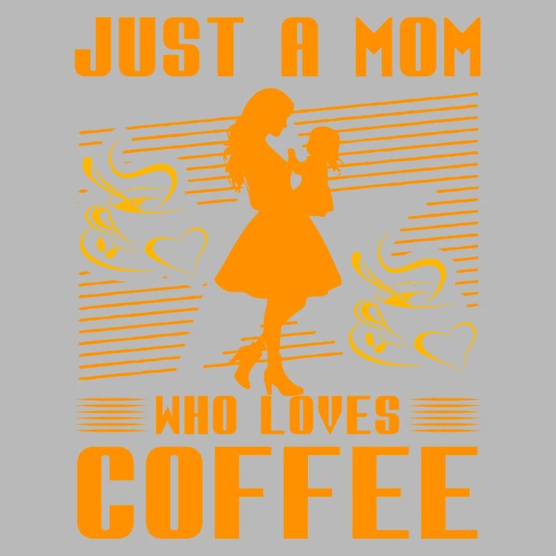 Nur eine Mutter, die Kaffee liebt