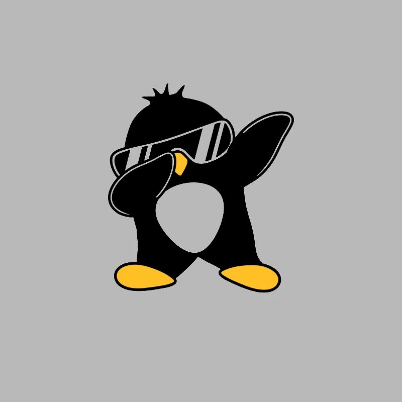 Kindness Is Cool Dabbing Dab Dance Geste Pinguin