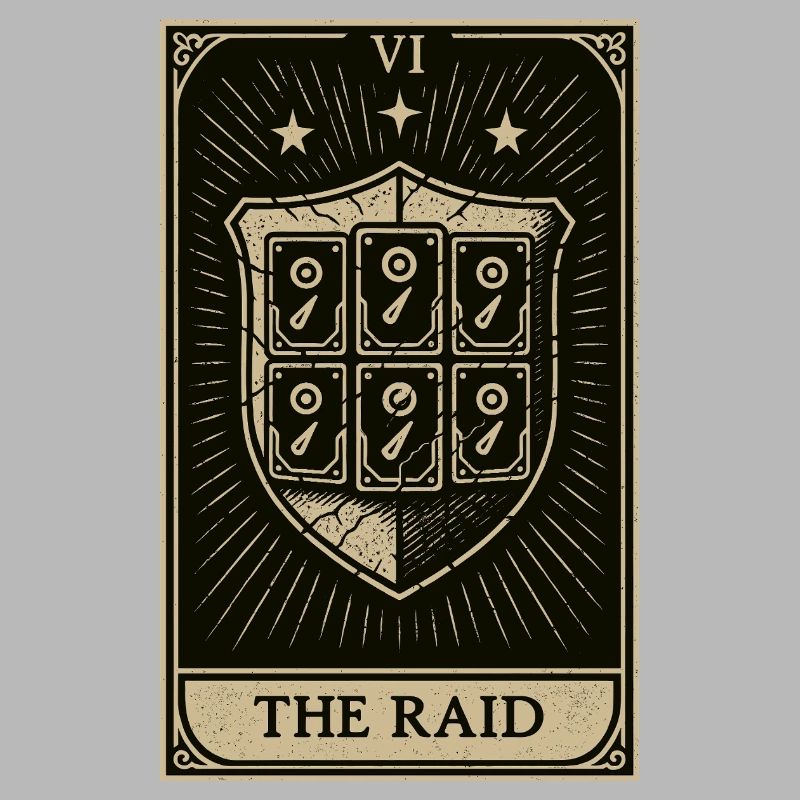 Tarot Datahoarding: The RAID Shield