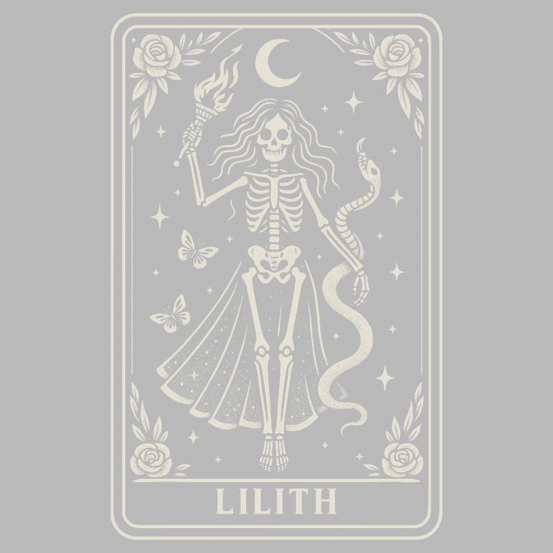 Lilith Squelette Déesse Clair de Lune