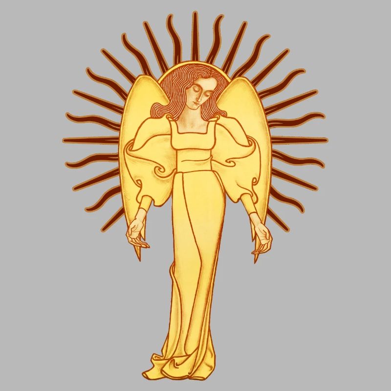 Dein Schutzengel, ein Jugendstil-Engel