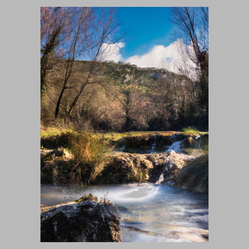 Forest River Wasserfall