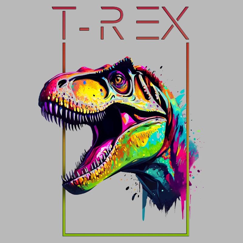 Multicolored T-Rex: Breaking Boundaries