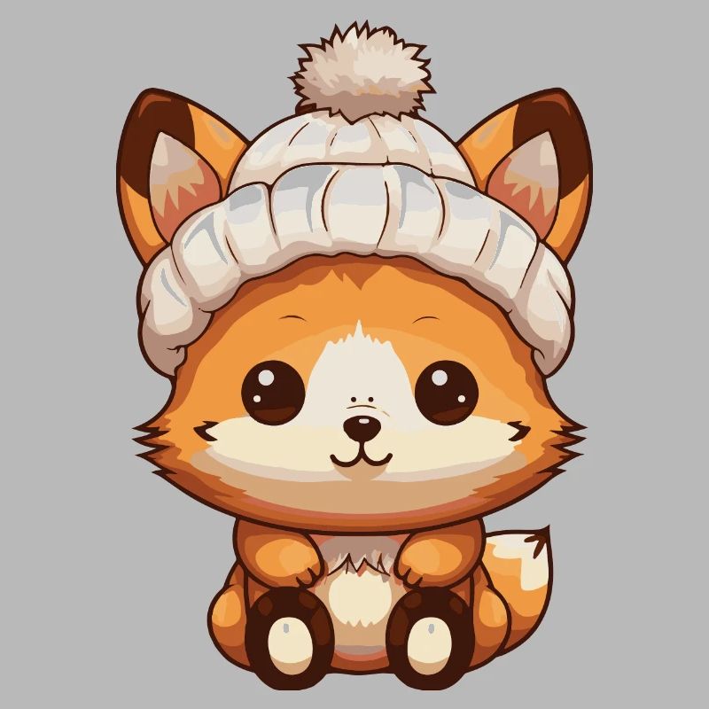 Fuchs Winter Comic