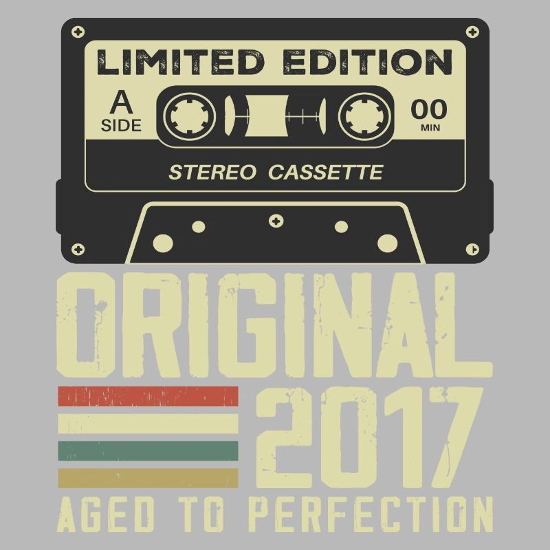 7th Retro Style Anniversary Gift 2017