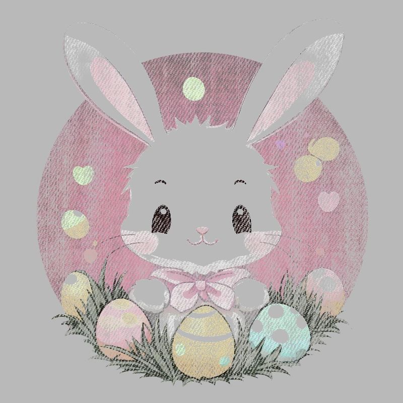 Easter Bunny, Bunny, Easter Eggs, Pink, Pink, Dusty Pink