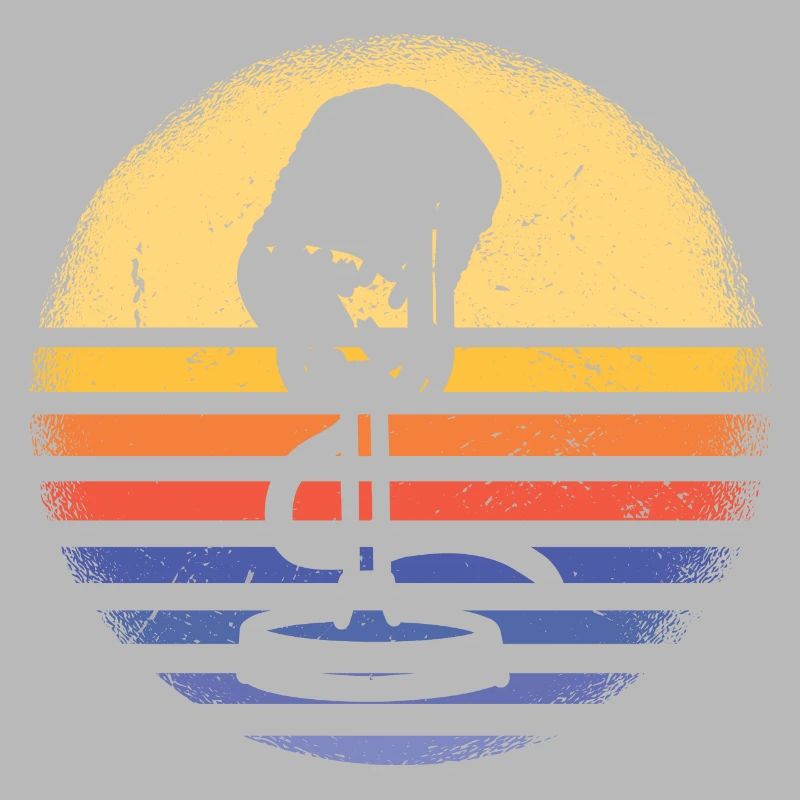 Singer Retro Sunset Singing