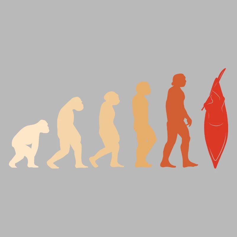 Kayaker Evolution Kayaking