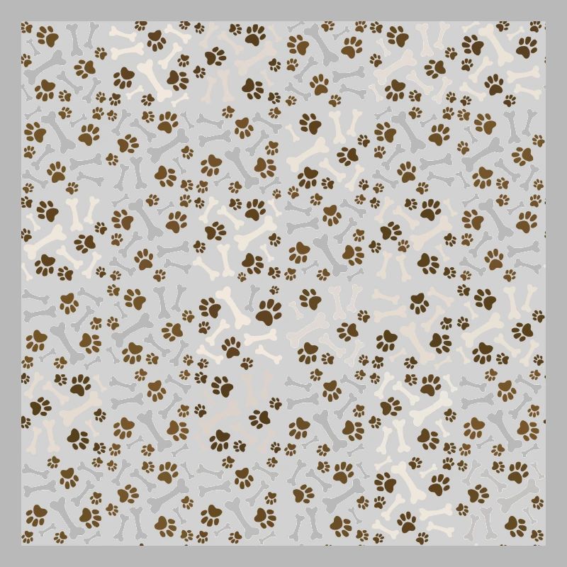 Dogs Bones And Paws pattern