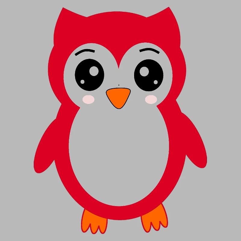 Eule rot